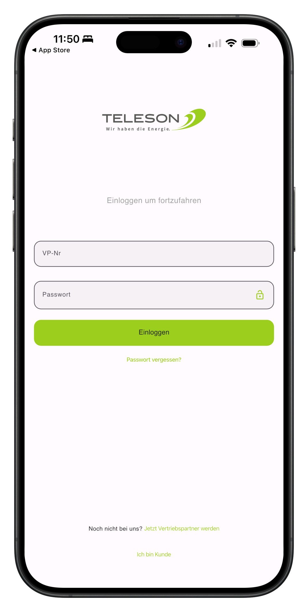 TELESON app showcase